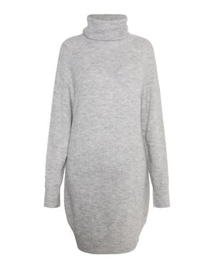 Usha Strickkleid Damen Melange - Grau