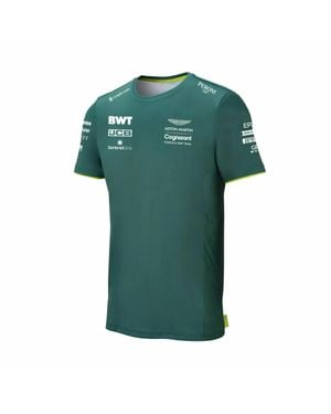 Aston Martin Cognizant F1 Offizielles Herrengrün T-Shirt