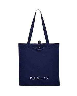 Radley Verantwortungsbewusste Faltbare Schultertasche - Blau