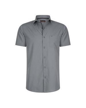 Cappuccino Italia Korte Mouw Palermo - Grau