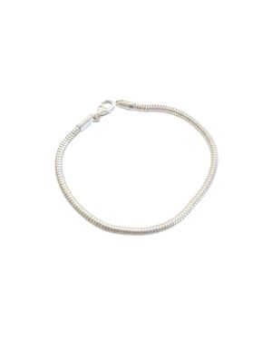 Bibei Damen Schlangenkette Armband Aus 925 Sterling Bipu030 - Mettallic
