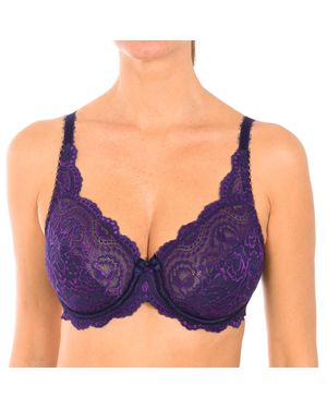 Playtex Bügel-Bh 05832 Aus Ungepolsterter Spitze Für Die Natürliche Unterstützung Der Büste - Blau