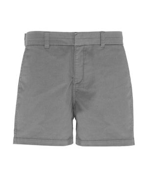 Asquith & Fox Damen/Damen Classic Fit Shorts (Schiefer) - Grau