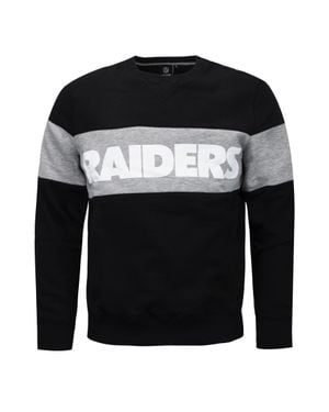 Fanatics Fanatiker Oakland Raiders Herren -Pullover - Schwarz