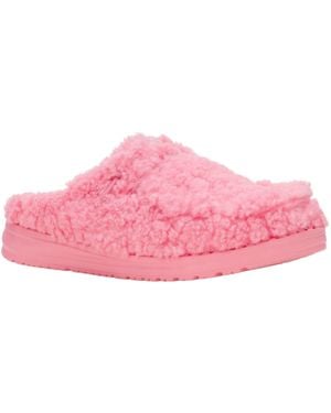 HEYDUDE Wendy Polyester Damen Plumeria Pantoletten - Pink