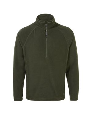 Craghoppers "Expert Corey 200" Fleece-Oberteil Mit Halbem Reißverschluss Für Herren (Dunkeles Zeder) - Grün