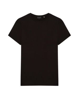 Ted Baker Schwarzes, Bedrucktes T-Shirt Von
