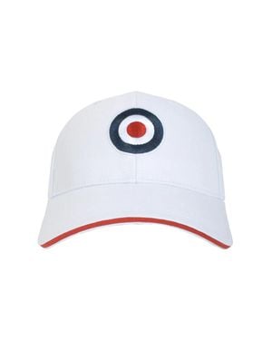 Lambretta "Target" Baseball-Mütze - Weiß