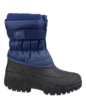 Cotswold Winterstiefel Chase, Mit Reiß- Und Klettverschluss, Für Erwachsene (Marineblau)