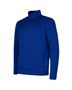 Under Armour Fleece-Oberteil Mit Kurzem Reißverschluss Für Herren (Königsblau)