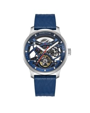 Heritor Marcell Skelettuhr Mit Automatikwerk - Blau