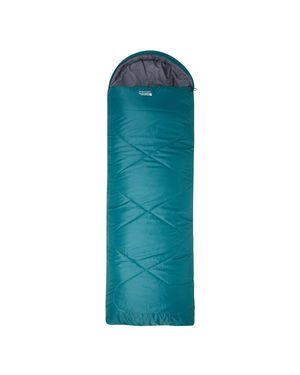 Mountain Warehouse Adult Summit 250 Left Zip Square Winterschlafsack (Petrol) - Blau