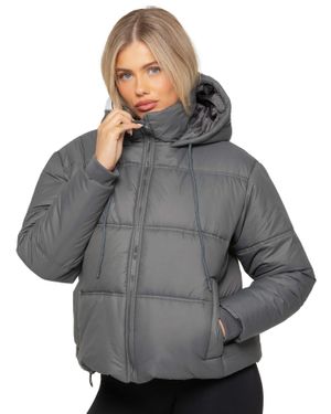 Enzo Pufferjacke Für Damen - Grau