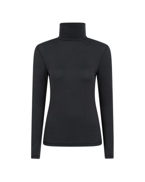 Mountain Warehouse "Keep The Heat" Base Layer Oberteil Rollkragen Für Damen - Schwarz