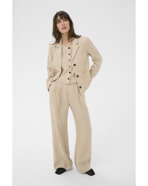 Part Two Blazer Alitapw Blazer Lockere Passform - Natur