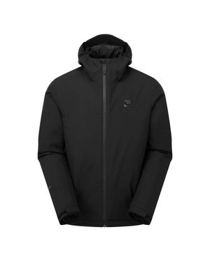 Sprayway Herren Wasserdichte Outdoor-Jacke Mit Kapuze Winddichte Regenjacke - Schwarz