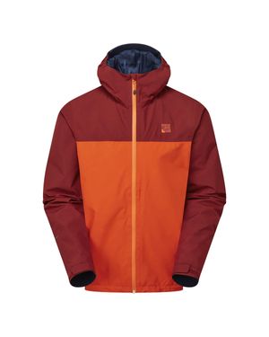 Sprayway Herren Wasserdichte Outdoor-Jacke Mit Kapuze Winddichte Regenjacke - Rot