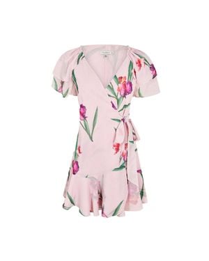 Ted Baker Wickelkleid Für Damen - Pink