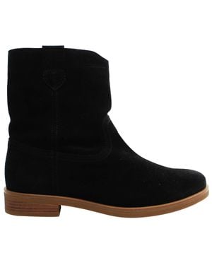 Clarks Memi Damen Schwarze Mittelhohe Stiefel