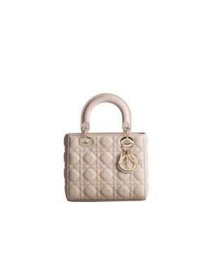 Dior Lady Kleine Tasche - Natur