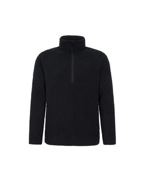 Mountain Warehouse Herren Ted Borg Fleeceoberteil Mit Halbem Reißverschluss - Blau