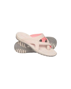 Mountain Warehouse Damen Flipflops "Shoreline" (Hellbeige) - Pink
