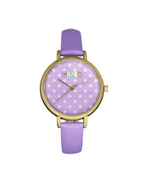 Crayo Dot-Armbanduhr - Lila