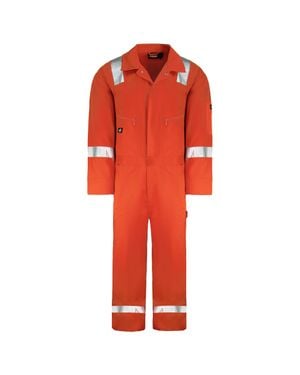 Dickies Hi-Vis Lighgewicht Herren Coverall - Rot