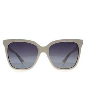 Polaroid Pld 4155/S/X Vk6 Wj Weiãÿ Grau Gradient Polarisierte Sonnenbrille