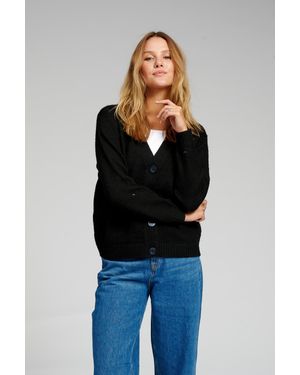TeeShoppen Strickstrickjacke - Blau
