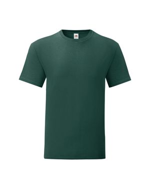 Fruit Of The Loom "Iconic 150" T-Shirt Für Herren (Tannengrün)