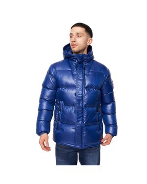 Crosshatch "Crosswell" Jacke Hochglanz Für Herren (Königsblau)