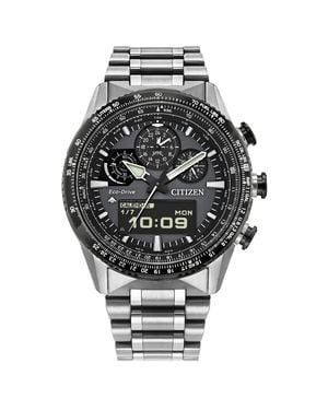 Citizen Promaster Sky Herren Armbanduhr Jv2006-55H - Mettallic