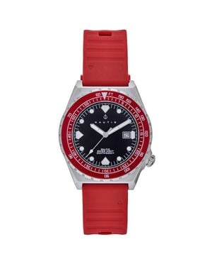 Nautis Baltic Strap Uhr Mit Datum - Rot