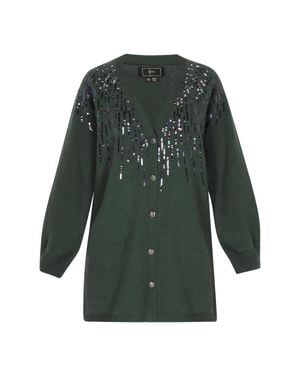 faina Strickjacke Damen - Grün