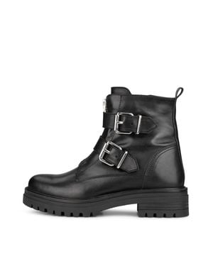 PS Poelman Monk Damen Stiefeletten - Schwarz