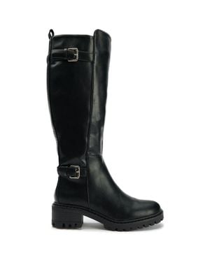 SOLESISTER Jupe Biker Stiefel - Schwarz