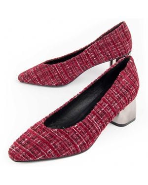 Montevita Nussia2 Roter Absatzschuh