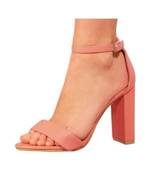 Where's That From Damen Sandalen "Skye" Pu (Corallen) - Pink