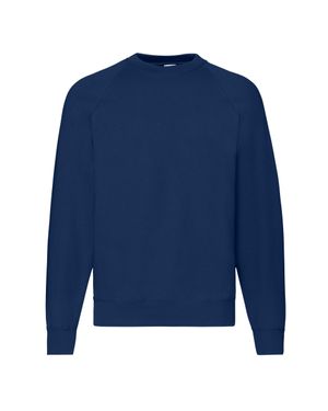 Fruit Of The Loom "Classic" Sweatshirt Für Herren Raglanärmel (Marineblau)