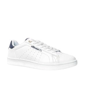 Ellesse Logo Sneaker Für Herren, Cupsohle /Marine) - Weiß
