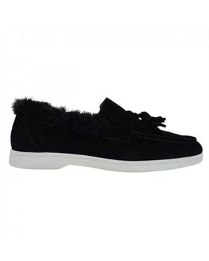 Firetrap "Loro" Bootsschuhe Für Damen, Wildleder, Flach - Schwarz