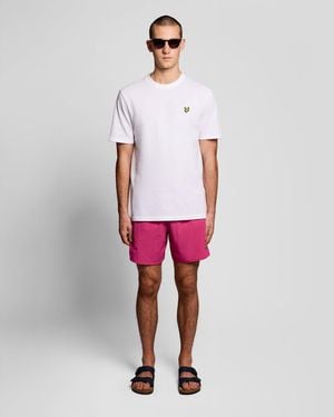 Lyle & Scott Badehose - Rot