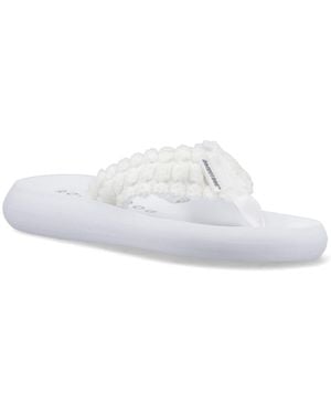 Rocket Dog Spotlight Atom Textile Damen Flip-Flops - Weiß