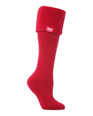 Heat Holders Damen-Thermostiefel-Socken - Rot