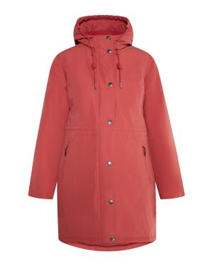 Usha Wattierter Kurzmantel Damen Vintage - Rot
