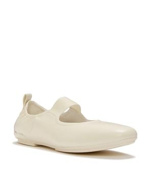 Fitflop X Pantone Delicato Mary Jane Leder Damen Schuhe - Natur