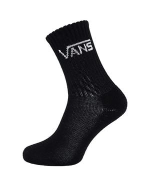 Vans Off The Wall Logo Herren Schwarze Crew Socken