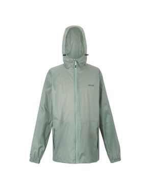 Regatta Herren Regenjacke Pack It Iii Wasserfest (Gletscher) - Grün