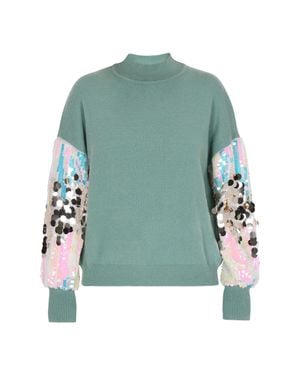 IZIA Pullover Damen Aqua - Grün